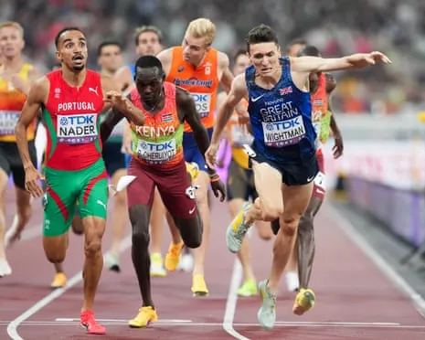 Great Britain's Wightman Denied Gold as Portuguese Isaac Nader Claims Stunning 1500m Victory